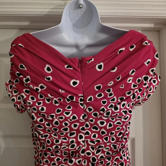 Escada Heart Dress- 8 - Picture 8 of 15